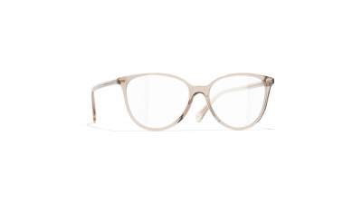 Eyeglasses CHANEL CH3446 1723 52-16 Taupe Transparent in stock