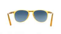 Persol 649 Miele Series Yellow PO9649S 204/S3 55-18 Large Polarized