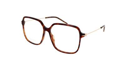 Lunettes de vue Gucci Gucci Logo GG1271O 002 56-14 Havane en stock