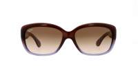 Ray-Ban Jackie Ohh Brown RB4101 860/51 58-17 Large Gradient