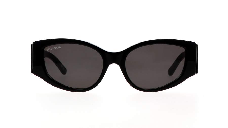 Sonnenbrille Balenciaga Everyday BB0258S 001 58-18 Schwarz auf Lager