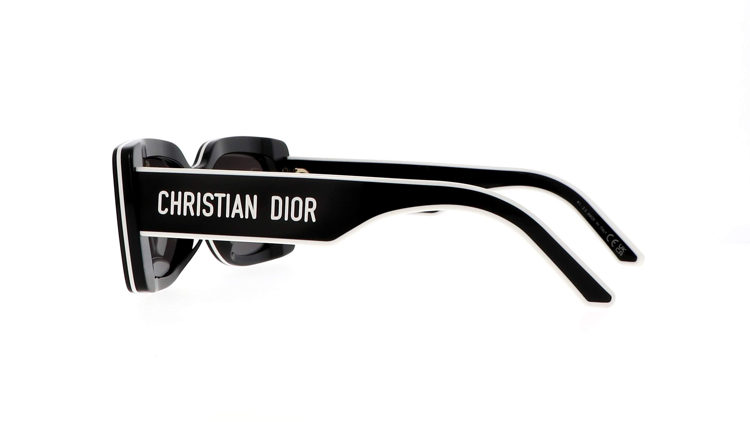 DiorPacific S1U Black Square Sunglasses