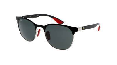 Sunglasses Ray-Ban Ferrari RB8327M F06071 53-20 Black on Silver in stock
