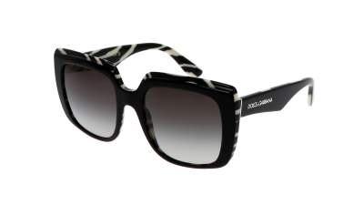 Occhiali da sole Dolce & Gabbana Capri DG4414 3372/8G 54-20 Top Black on Zebra in stock