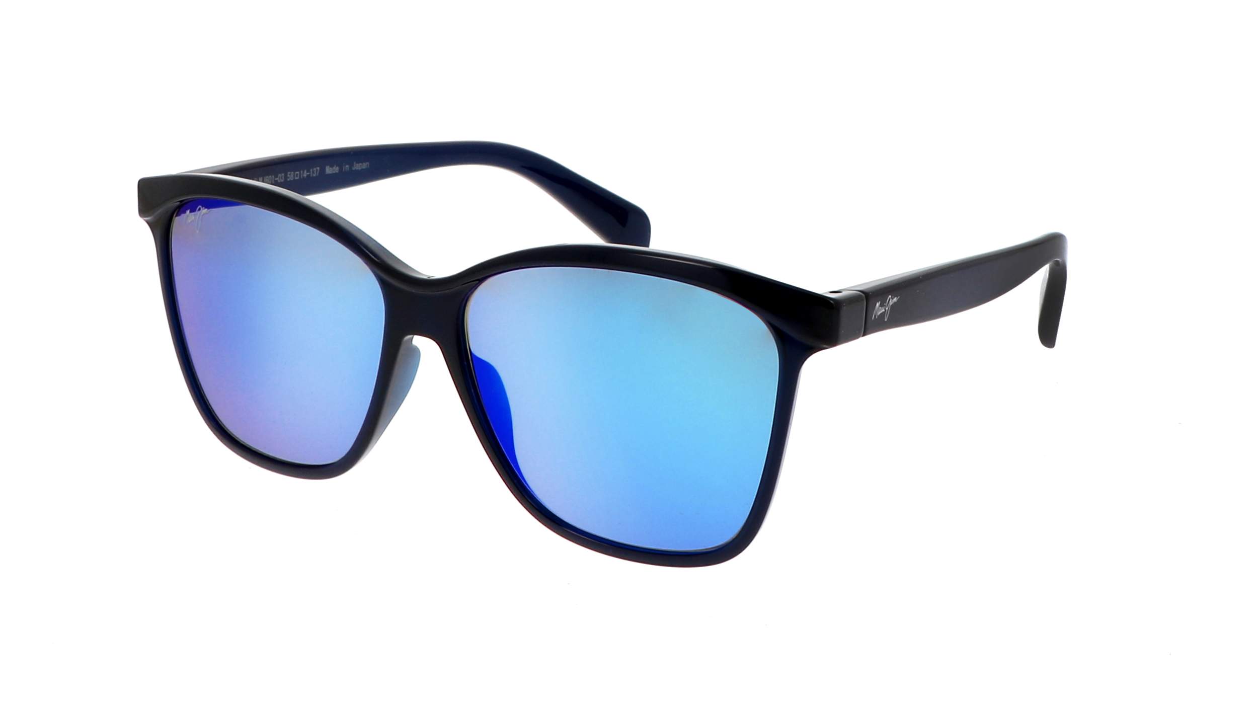 Sunglasses Maui Jim Liquid sunshine B601-03 58-14 Translucent navy in ...