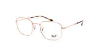 Ray-Ban RX6496 RB6496 3094 51-20 Rose Gold