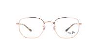 Ray-Ban RX6496 RB6496 3094 53-20 Rose Gold