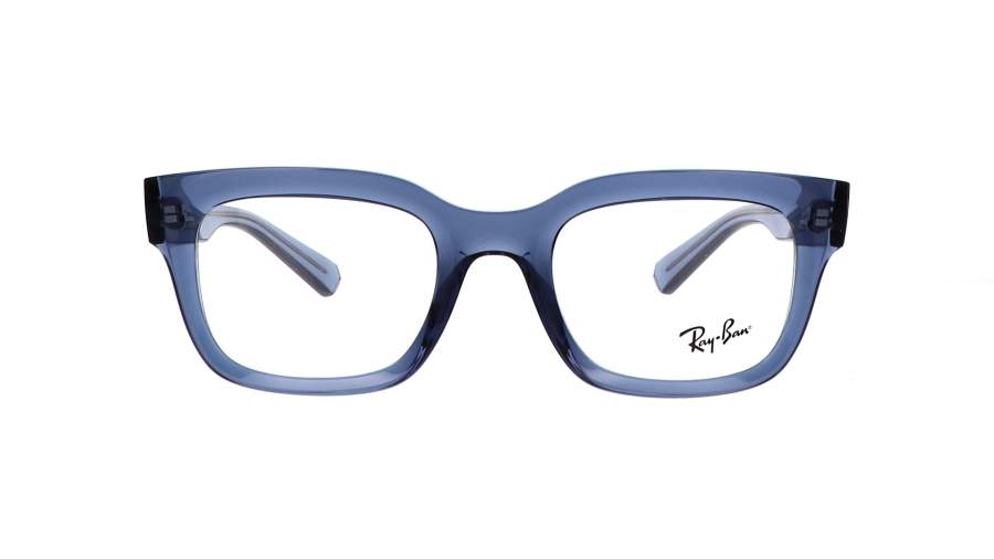 Eyeglasses Ray-Ban Chad RX7217 RB7217 8266 52-22 Transparent dark blue in stock