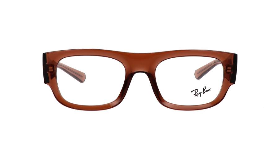 Eyeglasses Ray-Ban Kristin RX7218 RB7218 8261 52-20 Transparent Brown in stock
