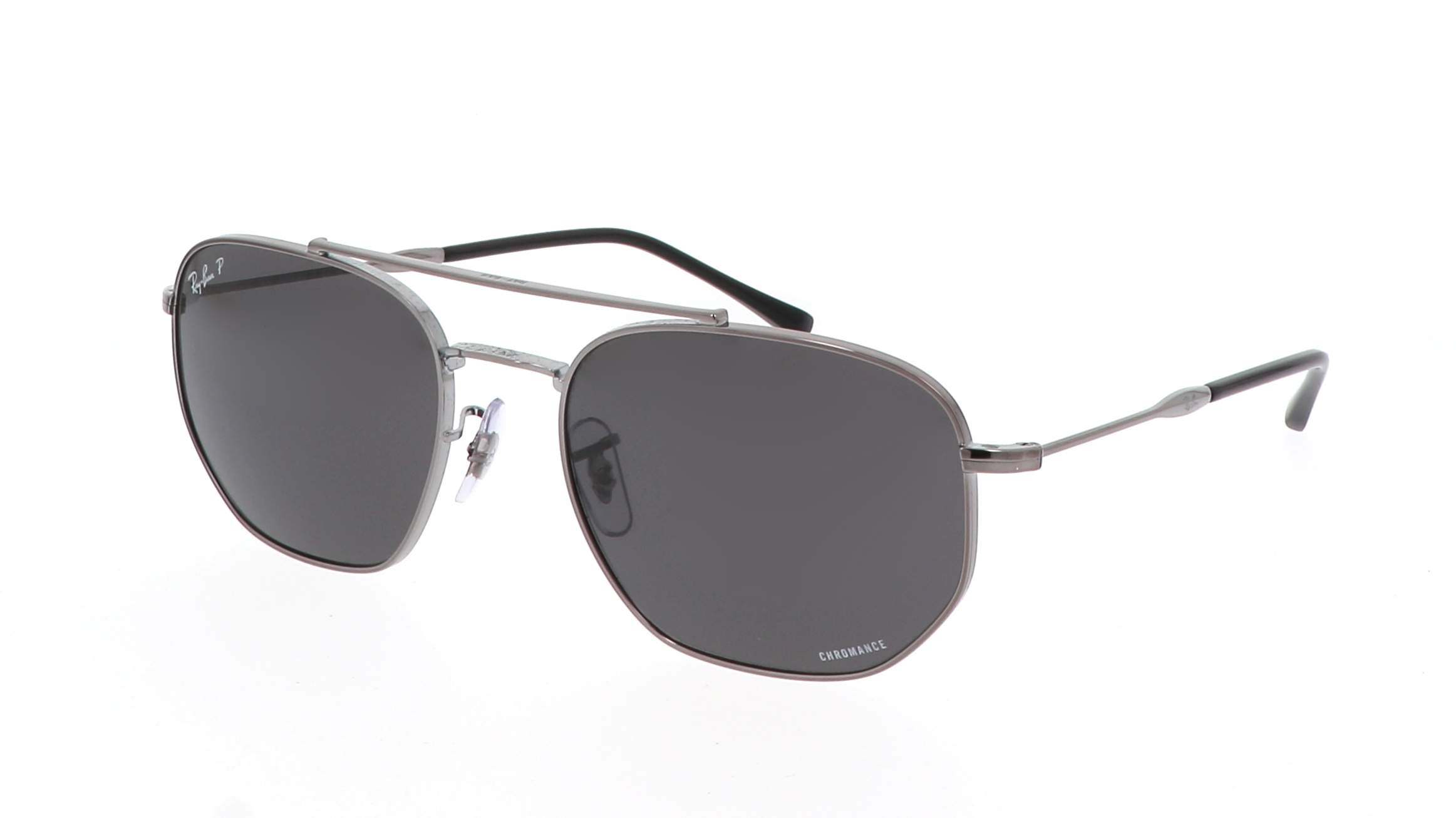 Sunglasses Ray-Ban RB3707 004/K8 57-20 Gunmetal in stock | Price 108,25 ...