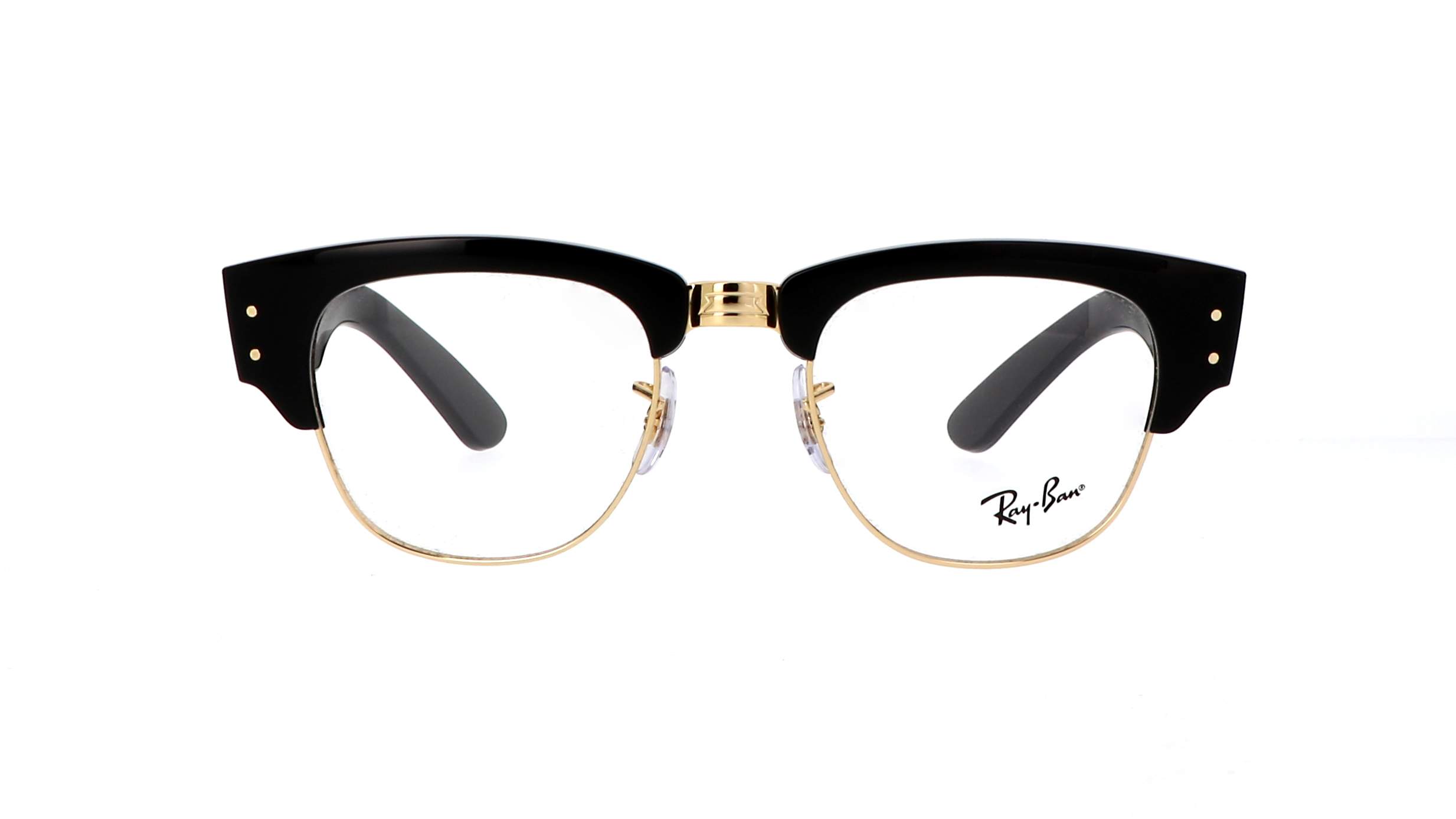 Eyeglasses Ray-Ban Mega clubmaster RX0316V RB0316V 2000 50-21 Black on ...