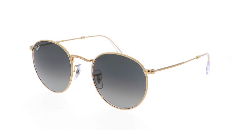 Occhiali da sole Ray-Ban Round metal RB3447 001/71 50-21 Gold in stock