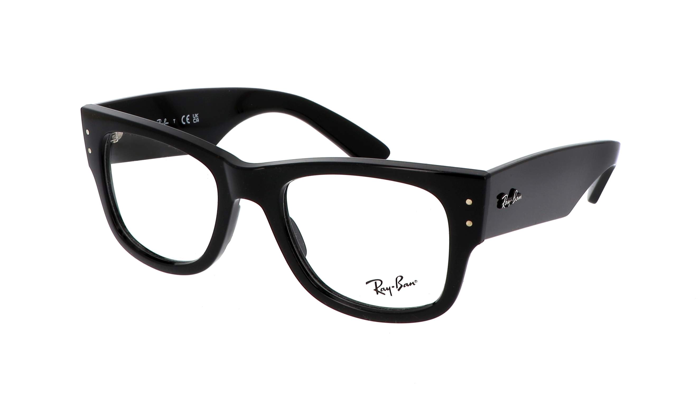 Eyeglasses Ray-Ban Mega wayfarer RX0840V RB0840V 2000 51-21 Black in ...