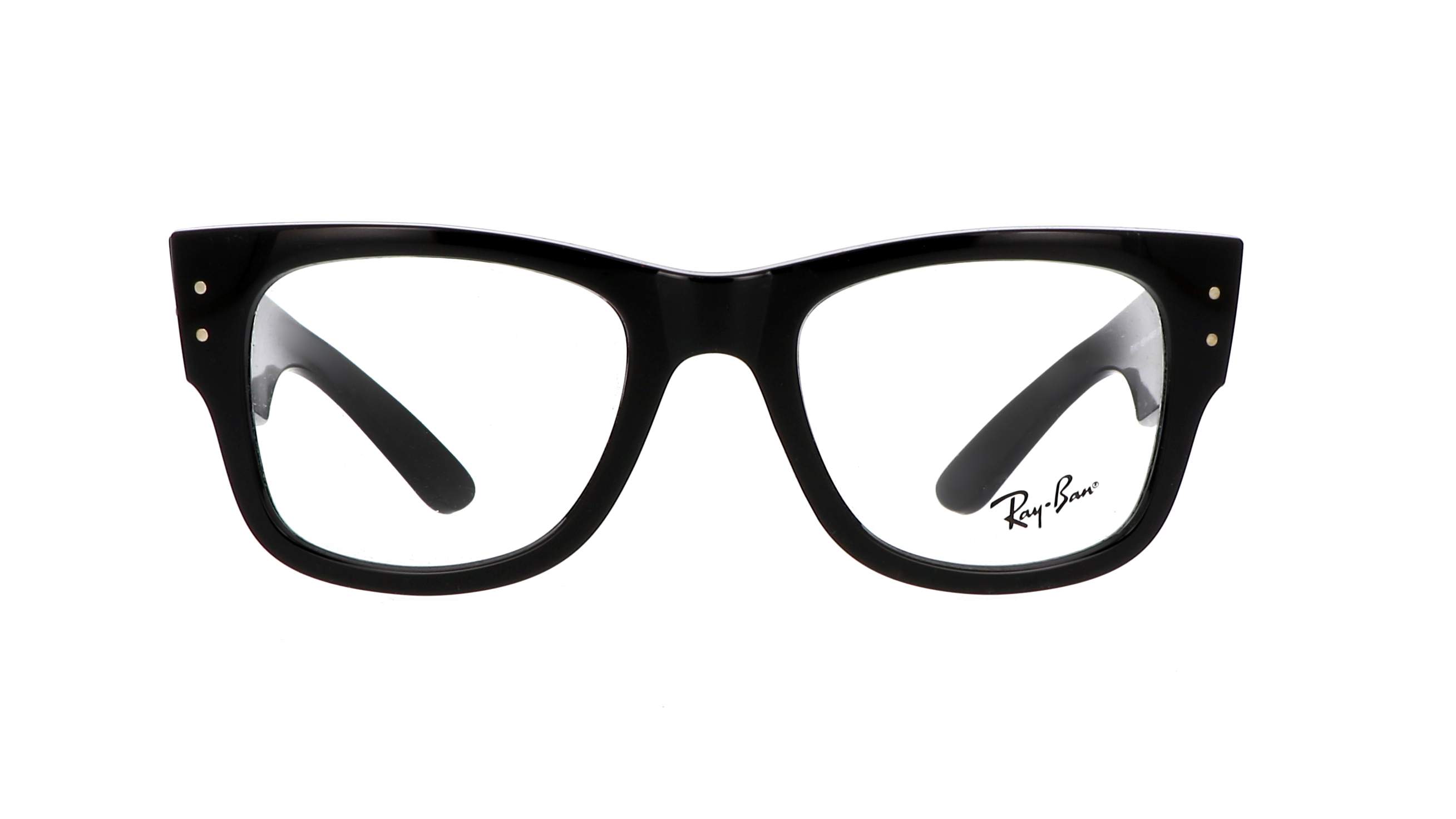 Eyeglasses Ray-Ban Mega wayfarer RX0840V RB0840V 2000 51-21 Black in ...