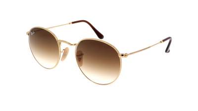 Sunglasses Ray-Ban Round metal RB3447 001/51 50-21 Gold in stock