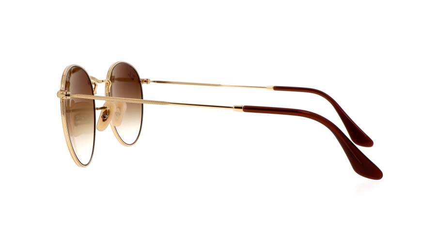 Sunglasses Ray-Ban Round metal RB3447 001/51 50-21 Gold in  display picture 1