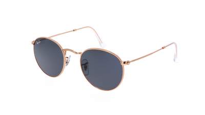 Sonnenbrille Ray-Ban Round metal RB3447 9202/R5 47-21 Rose Gold auf Lager