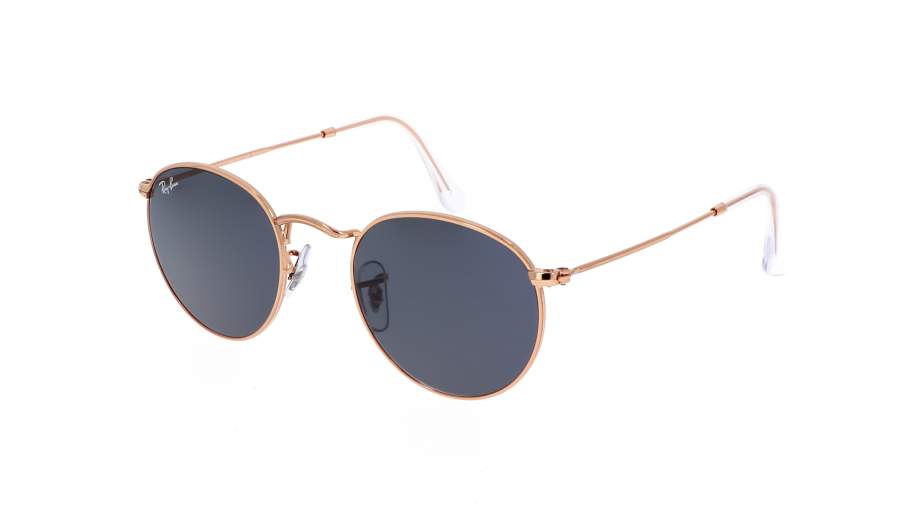 Occhiali da sole Ray-Ban Round metal RB3447 9202/R5 47-21 Rose Gold in stock