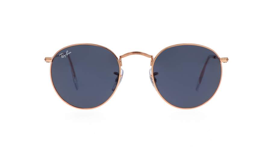 Sonnenbrille Ray-Ban Round metal RB3447 9202/R5 47-21 Rose Gold auf Lager