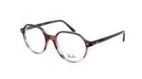Ray-Ban Thalia RX5395 RB5395 8251 49-18 Striped Brown Gradient Red