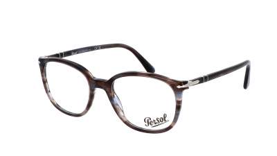 Eyeglasses Persol PO3317V 1155 51-19 Striped Blue in stock