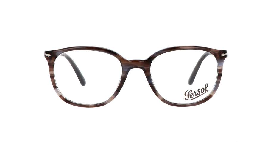 Eyeglasses Persol PO3317V 1155 51-19 Striped Blue in stock