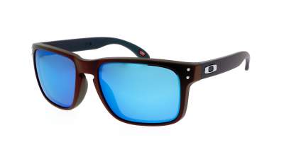 Lunettes de soleil Oakley Holbrook Fire and ice collection OO9102 W6 57-18 Black Red Colorshift en stock