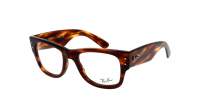 Ray-Ban Mega wayfarer RX0840V 2144 51-21 Striped Havana