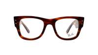 Ray-Ban Mega wayfarer RX0840V 2144 51-21 Striped Havana