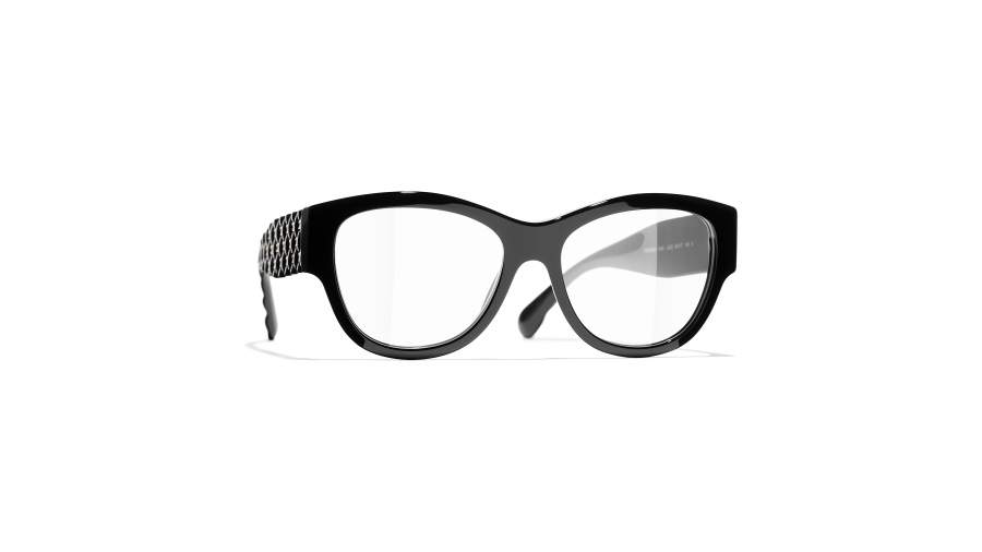 Eyeglasses CHANEL CH3445 C622 54-17 Black in stock
