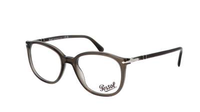Brille Persol PO3317V 1103 51-19 Transparent Taupe Gray auf Lager