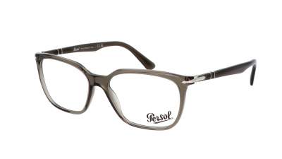 Persol PO3298V 1103 56-16 Transparent Taupe Gray