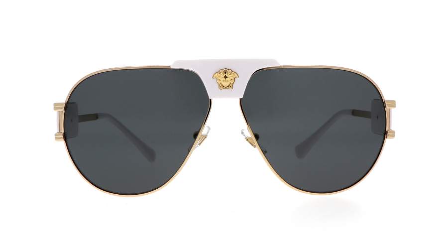 Sonnenbrille Versace VE2252 1471/87 63-12 Gold auf Lager