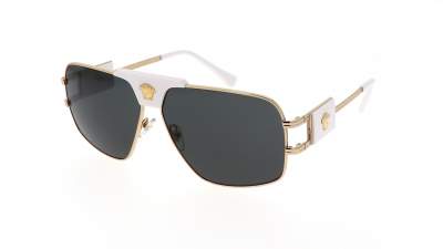 Sonnenbrille Versace VE2251 1471/87 63-12 Gold auf Lager