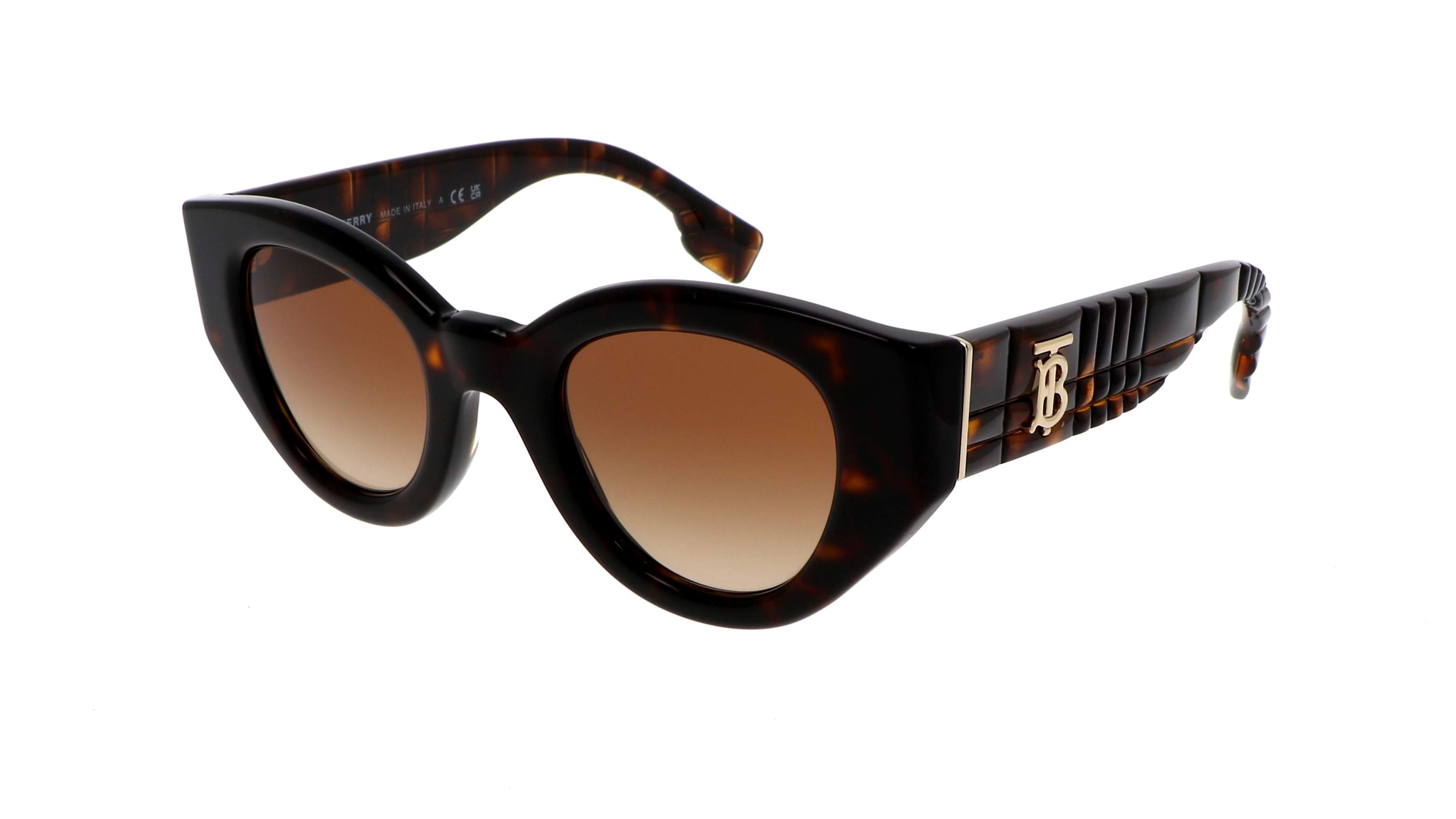 Sunglasses Burberry Meadow BE4390 3002/13 47-25 Dark havana in stock ...