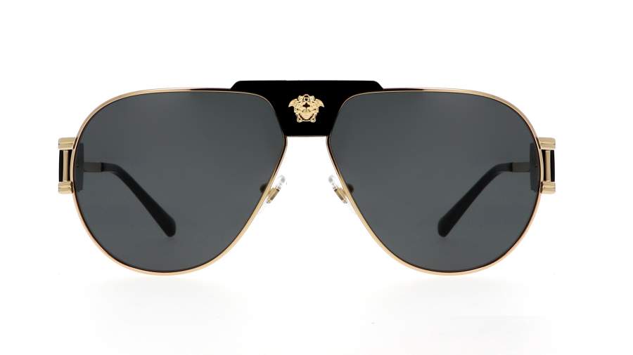 Sonnenbrille Versace VE2252 1002/87 63-12 Gold auf Lager