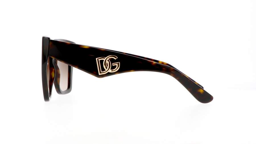 NEW DOLCE&GABBANA DG4438 502/13 WOMEN SUNGLASSES DARK HAVANA GRADIENT EYEWEAR Dolce & Gabbana DG4438 502/13 Sunglasses Women main image 3