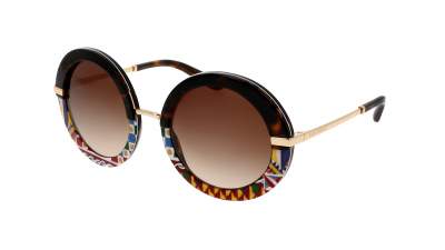 Sonnenbrille Dolce & Gabbana DG4393 3278/13 52-23 Top Havana/Handcart auf Lager