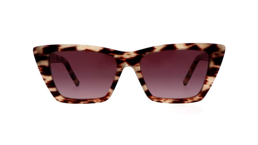 Sonnenbrille Saint Laurent New wave SL 276 MICA 036 53-16 Graphic Havana Leopard auf Lager