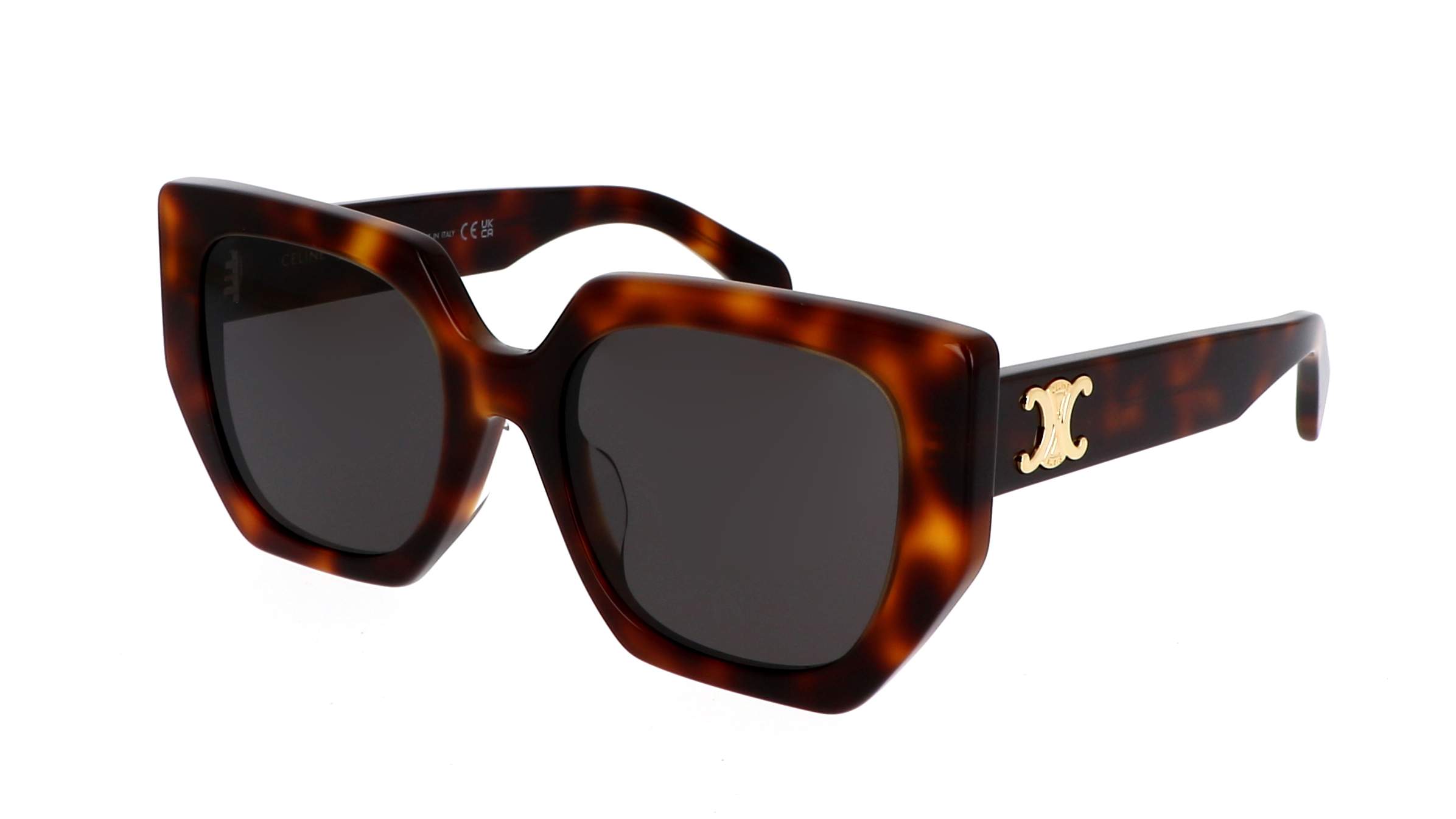 Sunglasses CELINE Triomphe CL40239F 53A 55-20 Tortoise in stock | Price ...