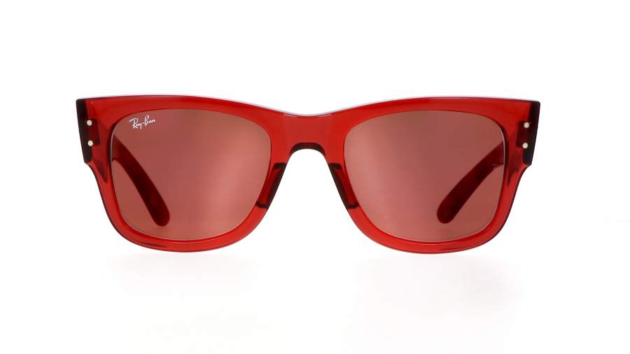 Sunglasses Ray-Ban Mega wayfarer RB0840S 66372K 51-21 Transparent Pink in stock