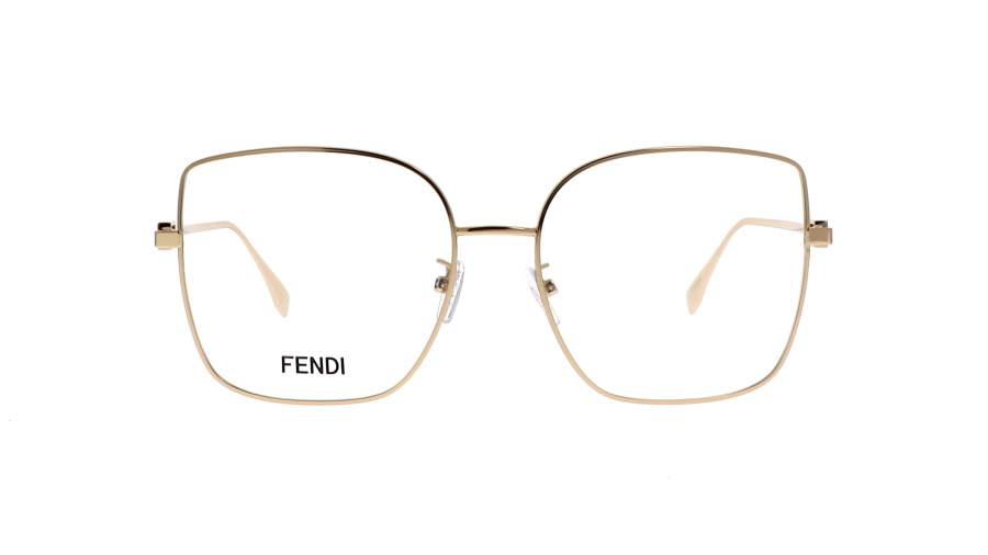 Eyeglasses FENDI FE50041U 010 56-17 Gold in stock