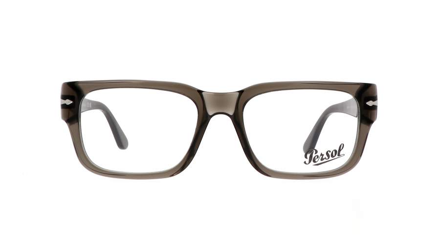 Eyeglasses Persol PO3315V 1103 55-19 Transparent Taupe Gray in stock