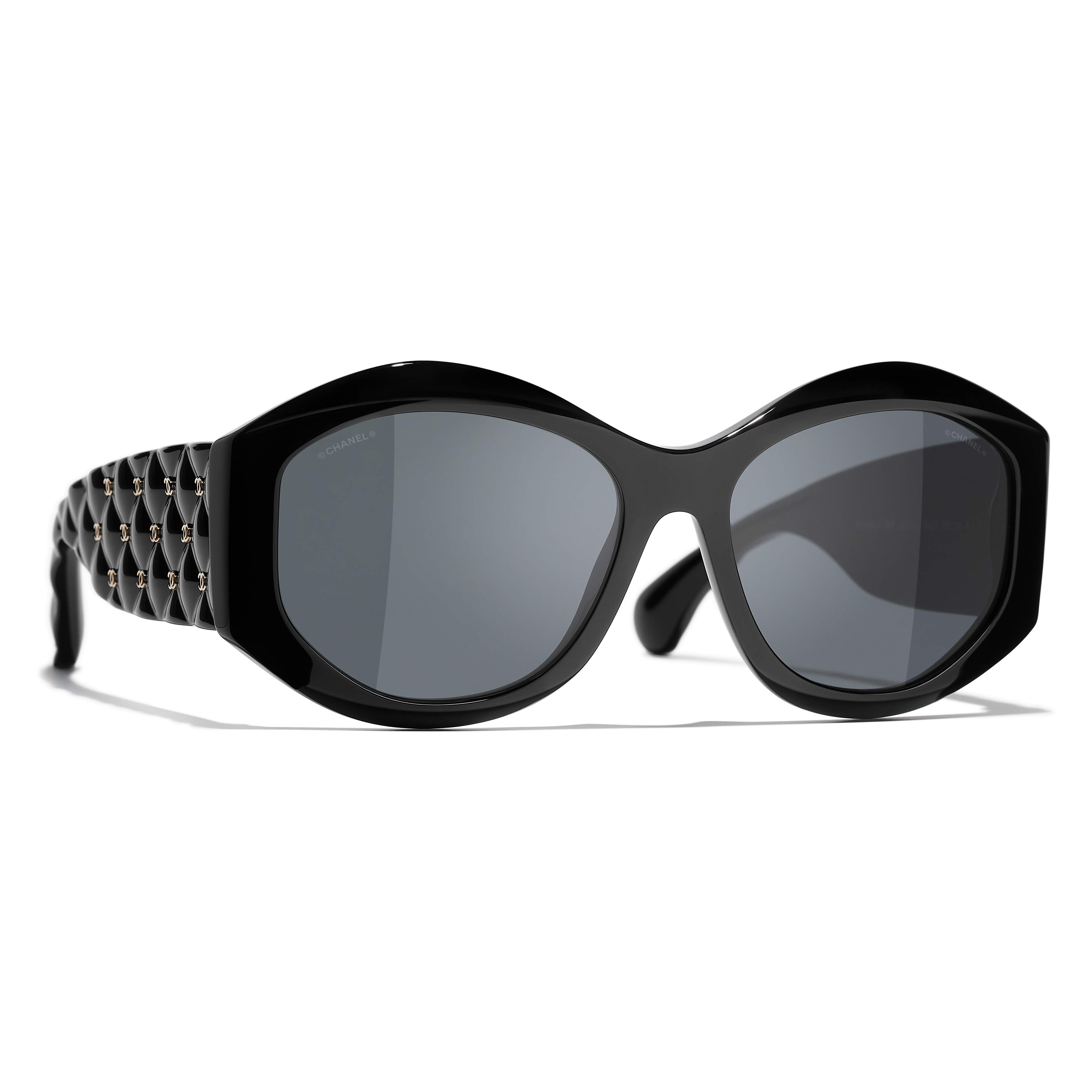 Sunglasses CHANEL CH5486 C622/S4 56-17 Black in stock, Price 291,67 €