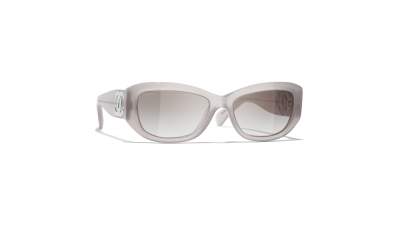 Sunglasses CHANEL CH5493 1730/S6 55-18 Light Grey in stock