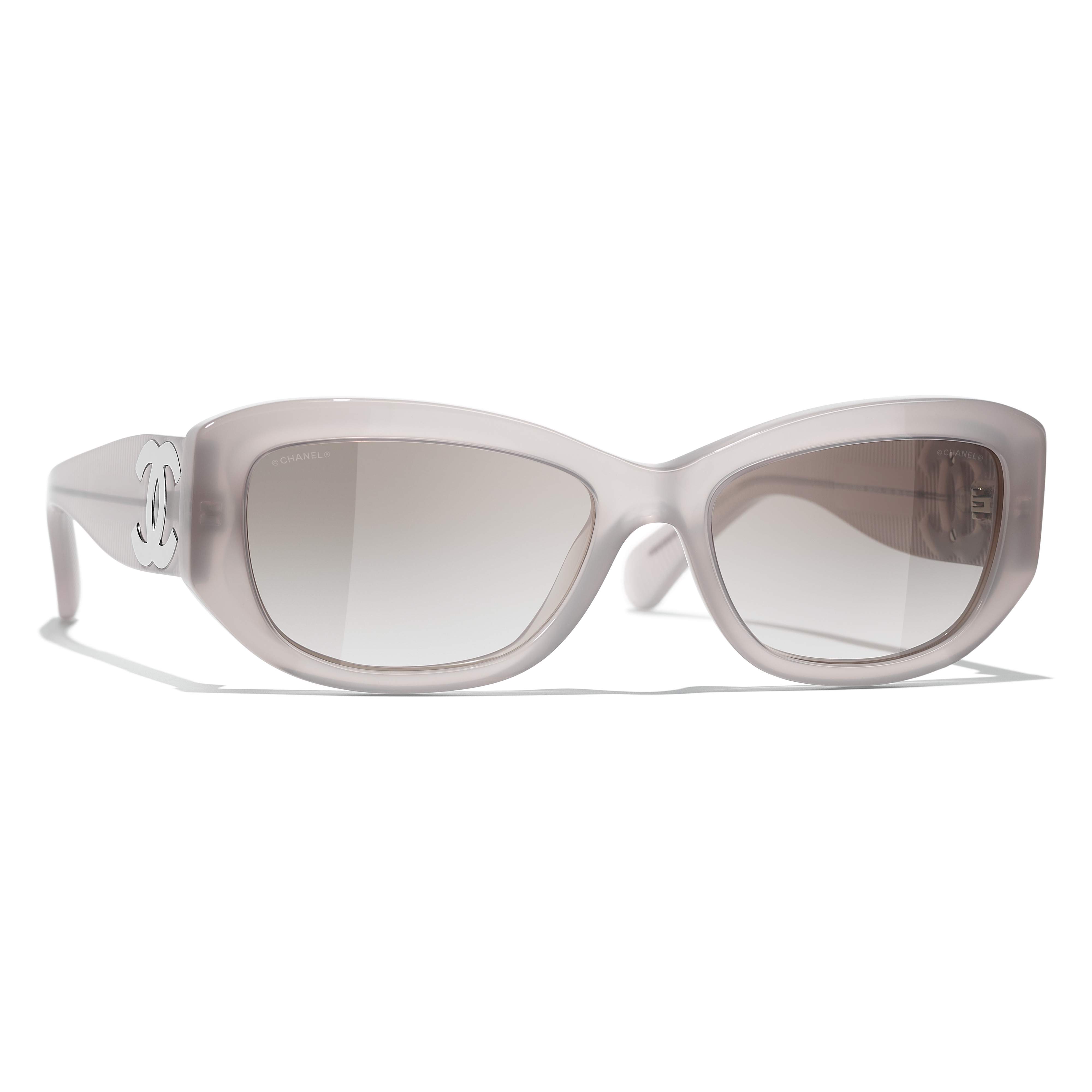 Sunglasses CHANEL CH5493 1730/S6 55-18 Light Grey in stock, Price 316,67 €