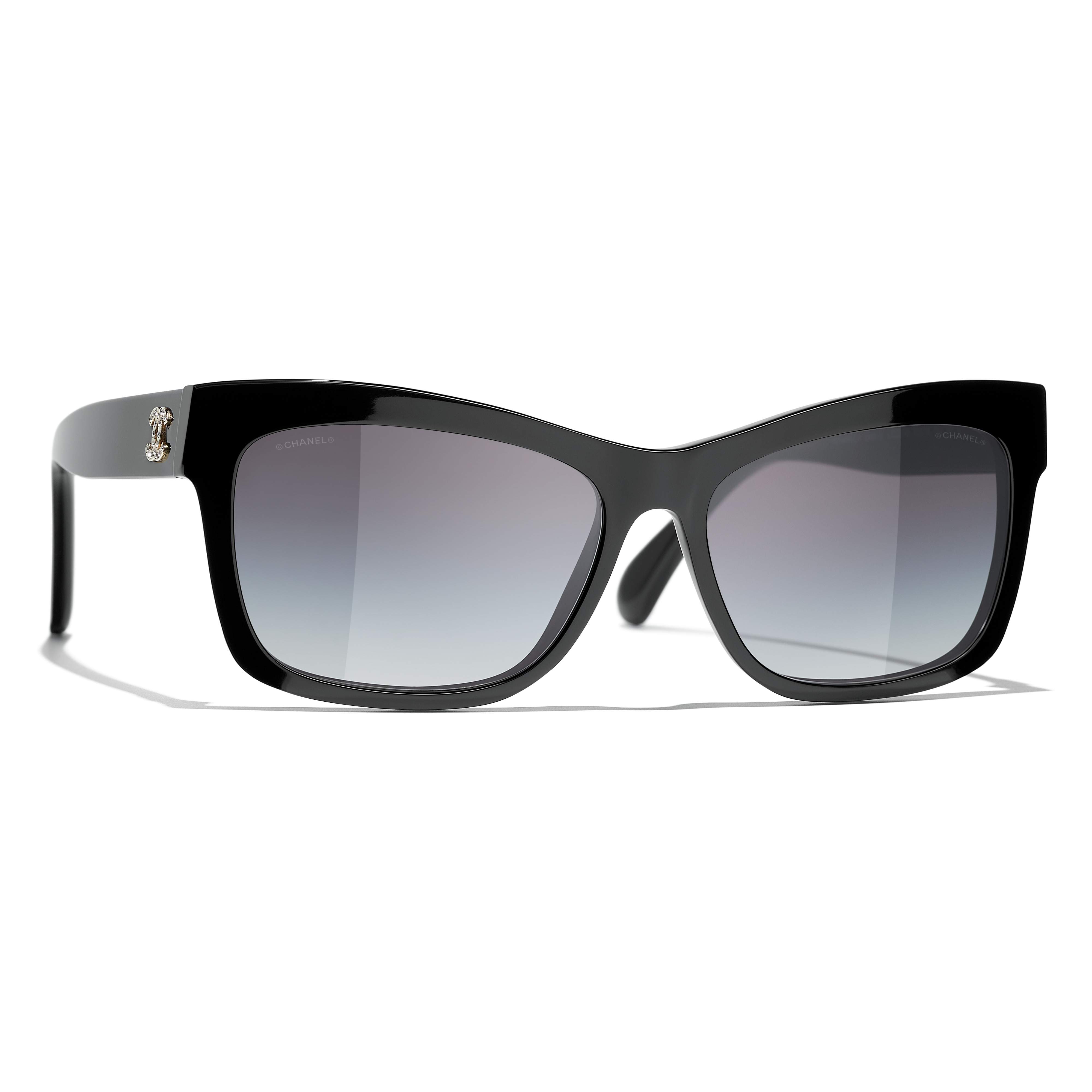Sunglasses CHANEL CH5496B C622/S6 56-16 Black in stock, Price 250,00 €