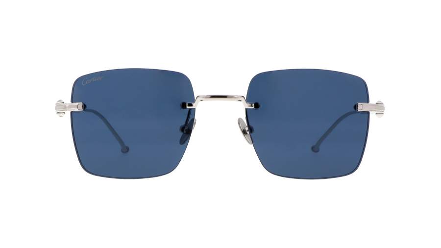 Sunglasses Cartier Exception CT0403S 001 52-20 Silver in stock