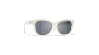 CHANEL CH5482H 1255/S4 54-17 Branco