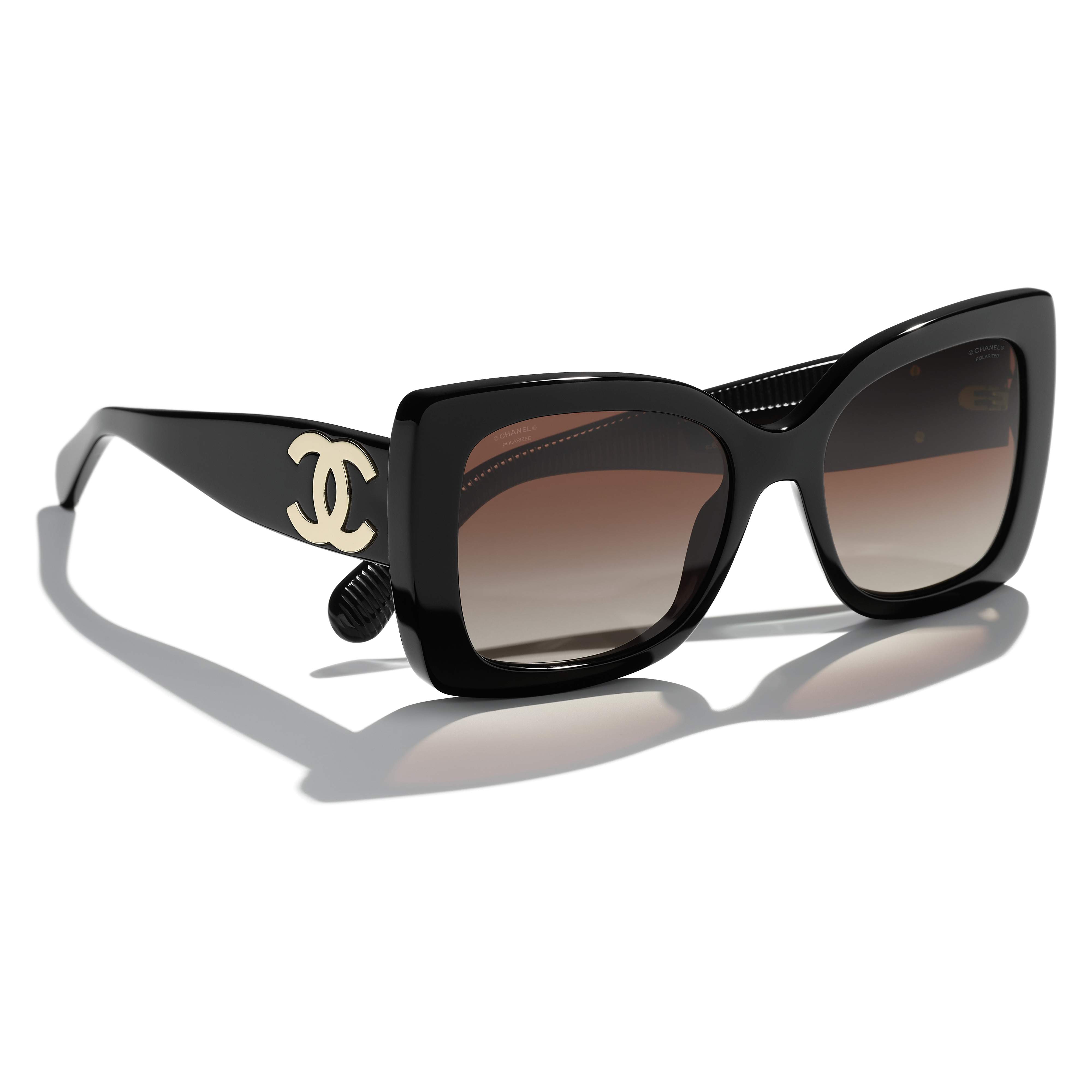 Sunglasses CHANEL CH5494 C622S9 53-18 Black in stock